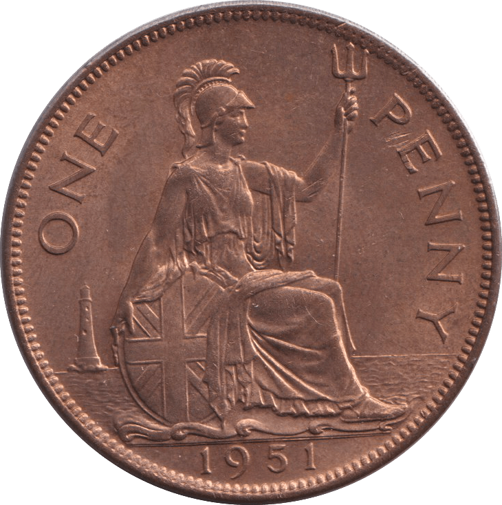 1951 PENNY ( BU ) - PENNY - Cambridgeshire Coins
