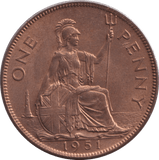 1951 PENNY ( BU ) - PENNY - Cambridgeshire Coins