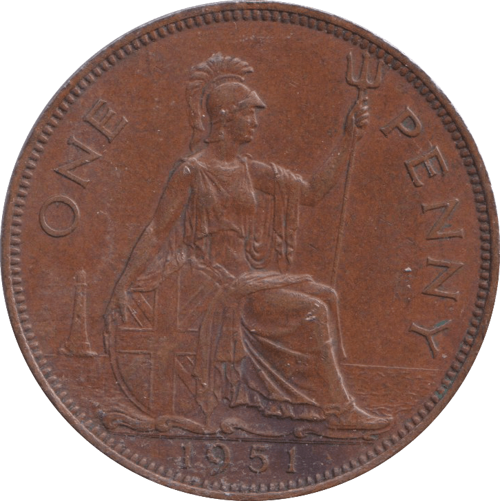 1951 PENNY ( EF ) - PENNY - Cambridgeshire Coins