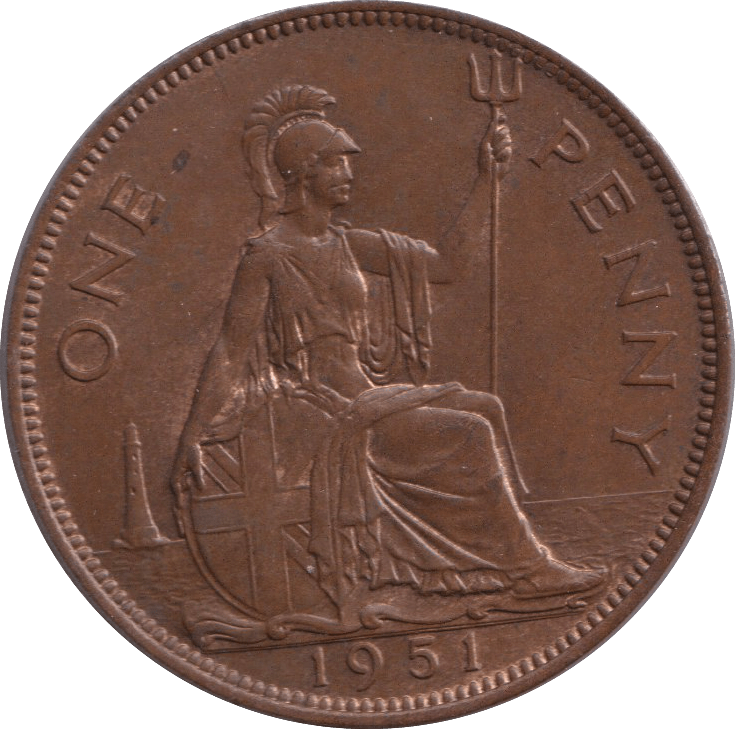 1951 PENNY ( EF ) - PENNY - Cambridgeshire Coins