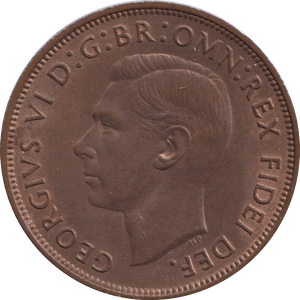 1951 PENNY GEORGE VI ( UNC ) - PENNY - Cambridgeshire Coins