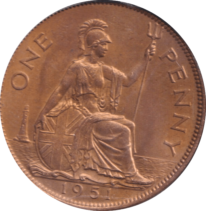 1951 PENNY ( GVF ) - PENNY - Cambridgeshire Coins