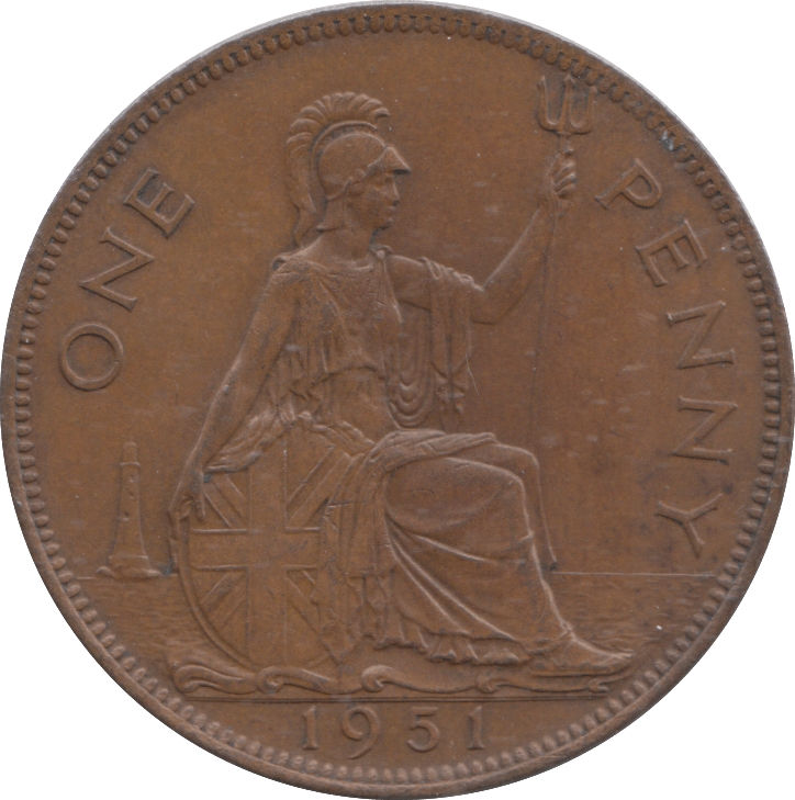 1951 PENNY ( GVF ) - PENNY - Cambridgeshire Coins