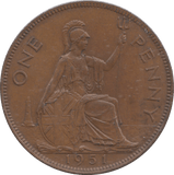 1951 PENNY ( GVF ) - PENNY - Cambridgeshire Coins