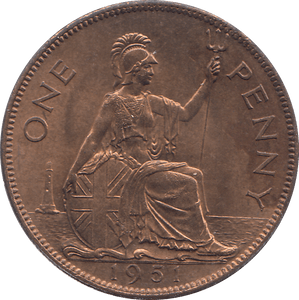 1951 PENNY ( PROOF ) - PENNY - Cambridgeshire Coins