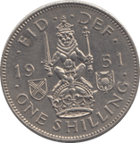 1951 SCOTTISH SHILLING ( PROOF ) - SHILLING - Cambridgeshire Coins
