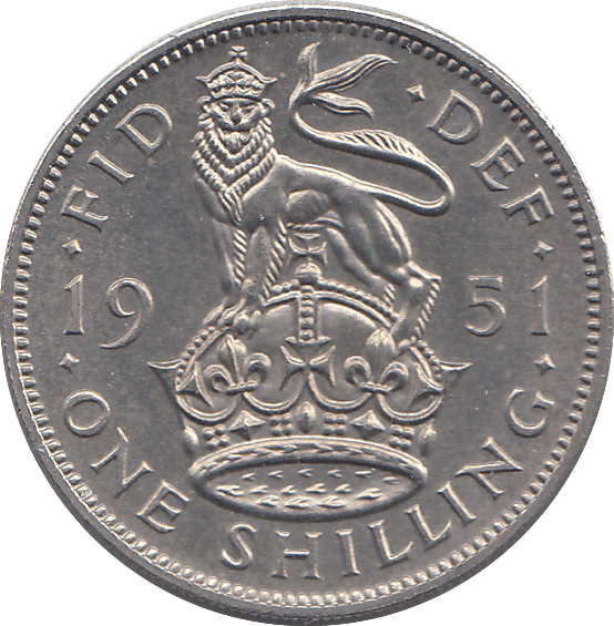 1951 SHILLING ( PROOF ) E - SHILLING - Cambridgeshire Coins