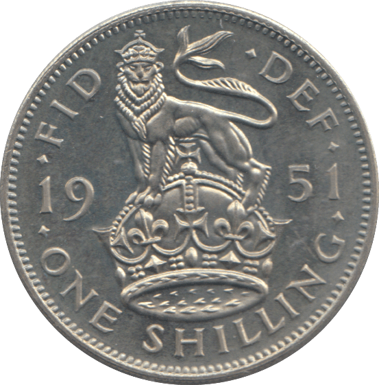 1951 SHILLING ( PROOF ) - SHILLING - Cambridgeshire Coins