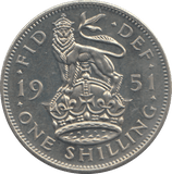 1951 SHILLING ( PROOF ) - SHILLING - Cambridgeshire Coins