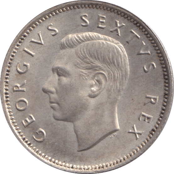 1951 SHILLING SOUTH AFRICA - SILVER WORLD COINS - Cambridgeshire Coins