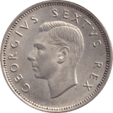 1951 SHILLING SOUTH AFRICA - SILVER WORLD COINS - Cambridgeshire Coins