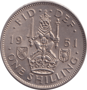 1951 SHILLING ( UNC ) - Shilling - Cambridgeshire Coins