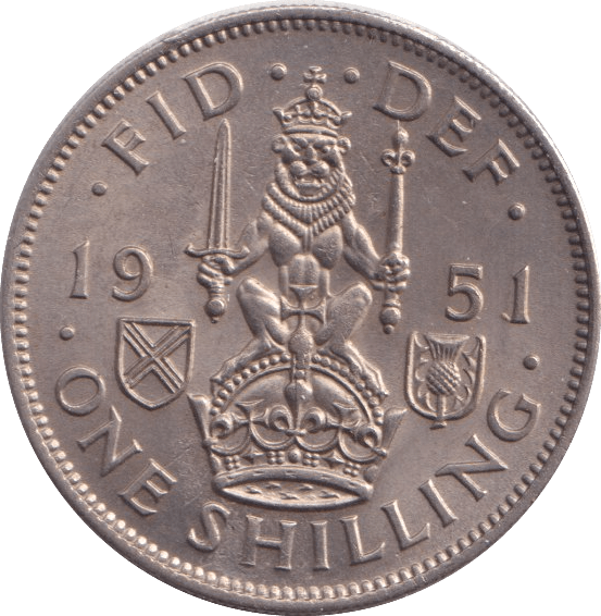 1951 SHILLING ( UNC ) - Shilling - Cambridgeshire Coins