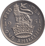 1951 SHILLING ( UNC ) - SHILLING - Cambridgeshire Coins