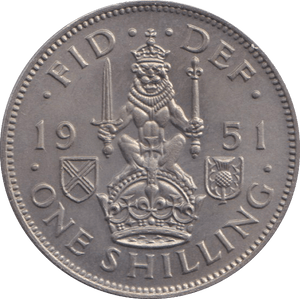 1951 SHILLING ( UNC ) S - SHILLING - Cambridgeshire Coins