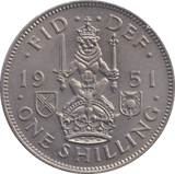 1951 SHILLING ( UNC ) S - SHILLING - Cambridgeshire Coins