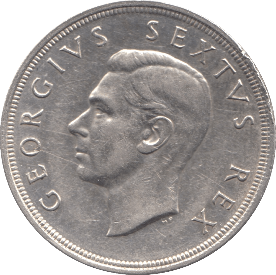 1951 SILVER FIVE SHILLINGS SOUTH AFRICA - SILVER WORLD COINS - Cambridgeshire Coins
