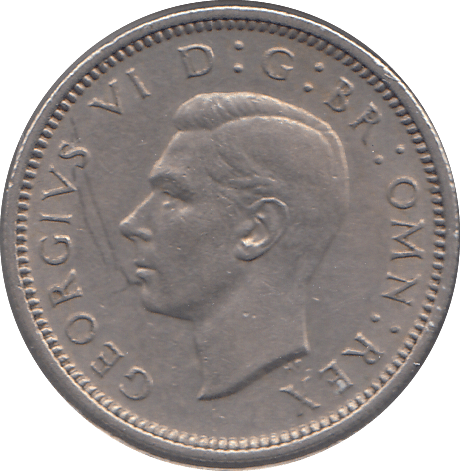1951 SIXPENCE ( VF ) - SIXPENCE - Cambridgeshire Coins