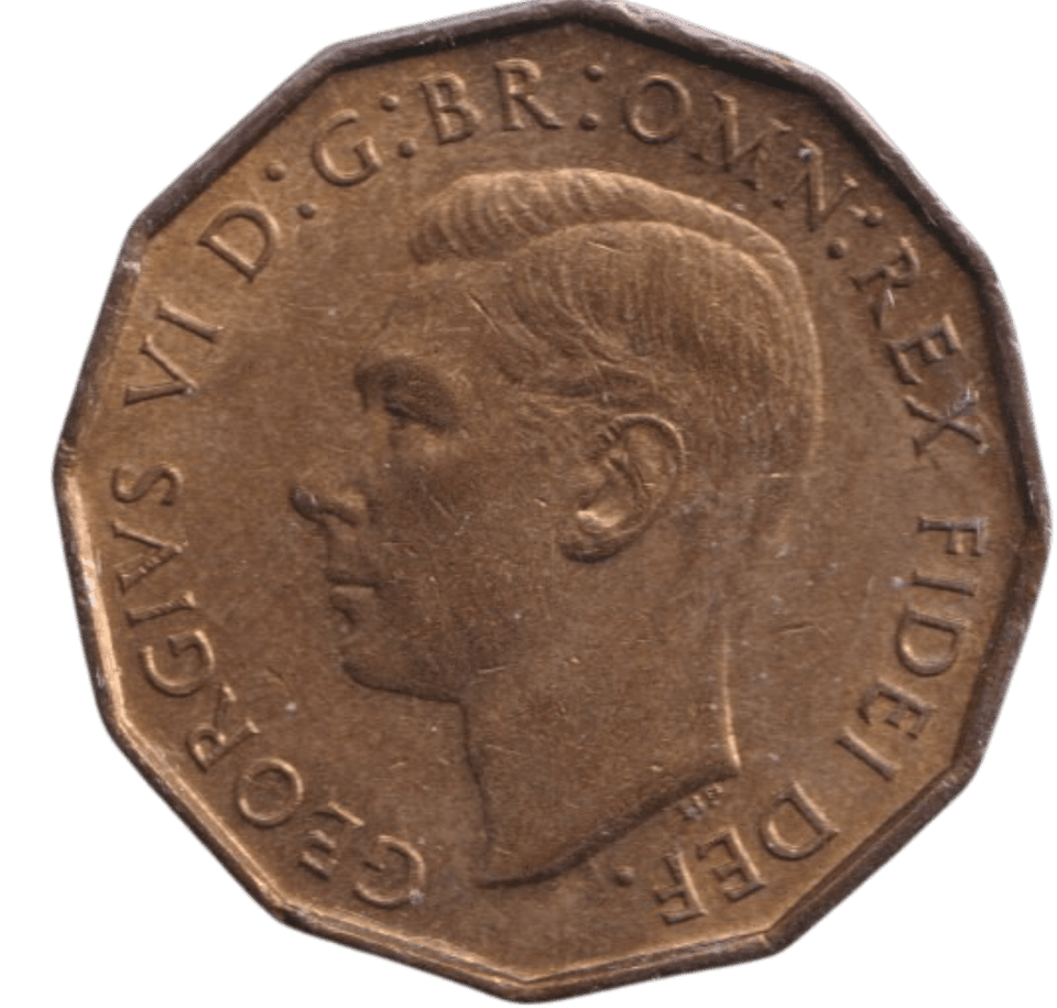 1951 THREEPENCE ( AUNC ) - THREEPENCE - Cambridgeshire Coins