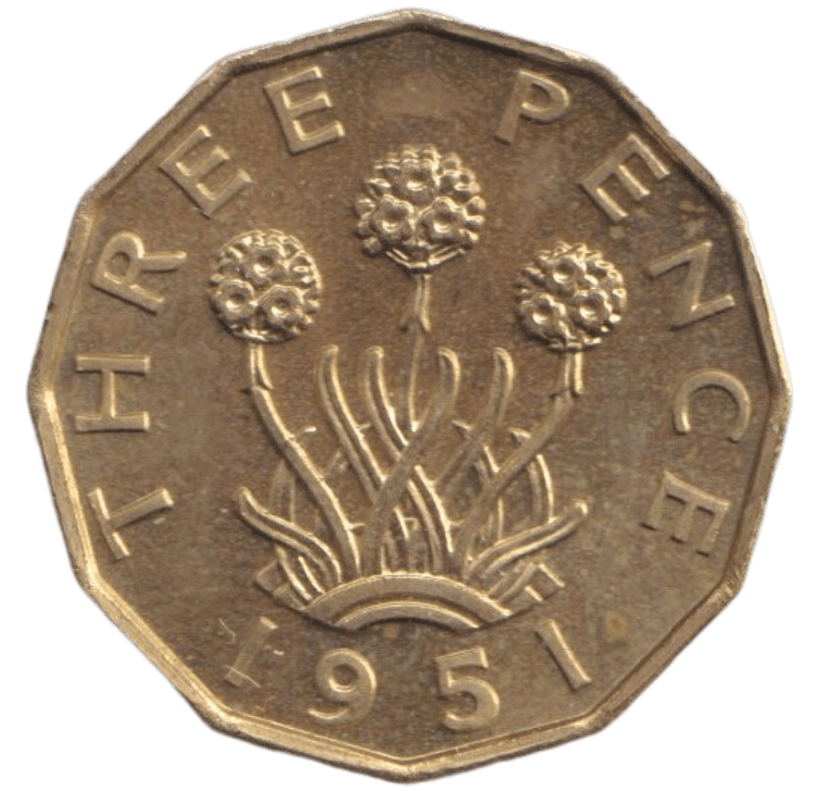 1951 THREEPENCE ( PROOF ) - THREEPENCE - Cambridgeshire Coins