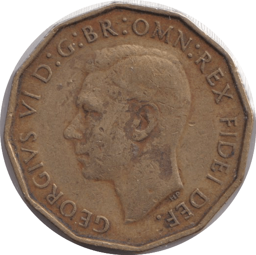 1951 THREEPENCE ( VF ) - THREEPENCE - Cambridgeshire Coins