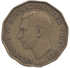 1951 THREEPENCE ( VF ) - THREEPENCE - Cambridgeshire Coins