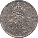 1951 TWO SHILLINGS ( PROOF ) - TWO SHILLINGS - Cambridgeshire Coins