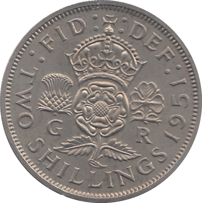 1951 TWO SHILLINGS ( UNC ) - TWO SHILLINGS - Cambridgeshire Coins
