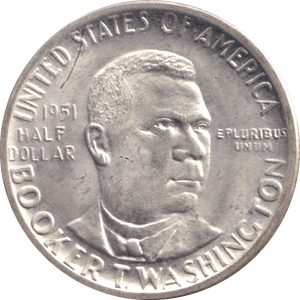 1951 USA HALF DOLLAR - WORLD COINS - Cambridgeshire Coins