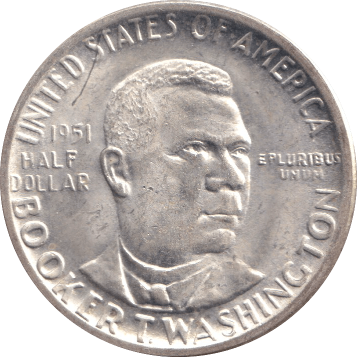 1951 USA HALF DOLLAR - WORLD COINS - Cambridgeshire Coins