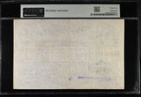 1951 WHITE FIVE POUNDS BANKNOTE BEALE PMG 25 VERY FINE U99053675 - PMG CERTIFIED ENGLISH BANKNOTES - Cambridgeshire Coins