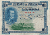 1952 100 PESTAS BANKNOTE SPAIN REF-1613 - WORLD BANKNOTES - Cambridgeshire Coins