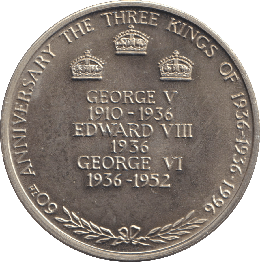 1952 60TH ANNIVERSARY OF THE THREE KINGS (EDWARD VIII) - MEDALS & MEDALLIONS - Cambridgeshire Coins