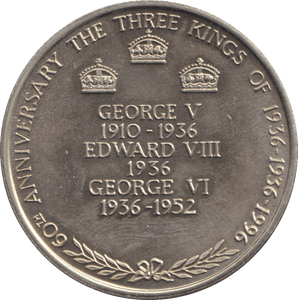 1952 60TH ANNIVERSARY OF THE THREE KINGS (GEORGE VI) - MEDALS & MEDALLIONS - Cambridgeshire Coins