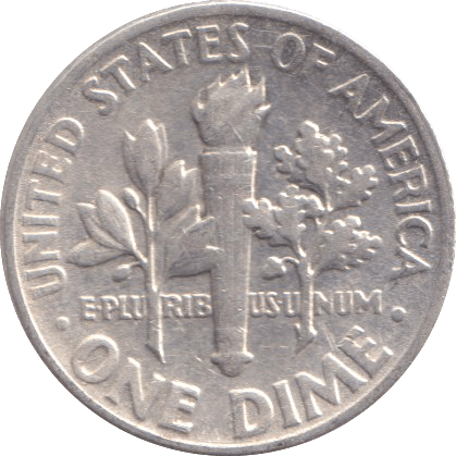 1952 DIME USA - WORLD COINS - Cambridgeshire Coins