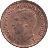 1952 FARTHING ( UNC ) - FARTHING - Cambridgeshire Coins