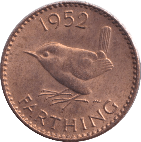 1952 FARTHING ( UNC ) - FARTHING - Cambridgeshire Coins