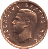 1952 GOLD 1 POUND SOUTH AFRICA ( PROOF ) - GOLD WORLD COINS - Cambridgeshire Coins