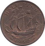1952 HALF PENNY ( UNC ) - HALFPENNY - Cambridgeshire Coins