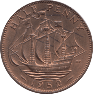 1952 HALFPENNY ( BU ) - Halfpenny - Cambridgeshire Coins