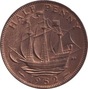 1952 HALFPENNY ( BU ) - HALFPENNY - Cambridgeshire Coins