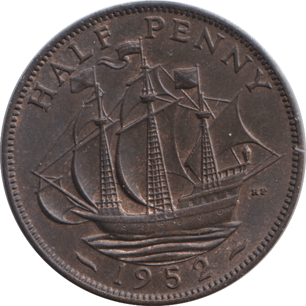 1952 HALFPENNY ( UNC ) - HALFPENNY - Cambridgeshire Coins