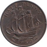 1952 HALFPENNY ( UNC ) - HALFPENNY - Cambridgeshire Coins