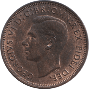 1952 HALFPENNY ( UNC ) - HALFPENNY - Cambridgeshire Coins