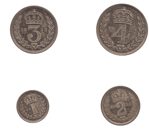 1952 MAUNDY SET GEORGE VI - Maundy Set - Cambridgeshire Coins