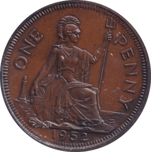 1952 ONE PENNY TOY MONEY - TOY MONEY - Cambridgeshire Coins