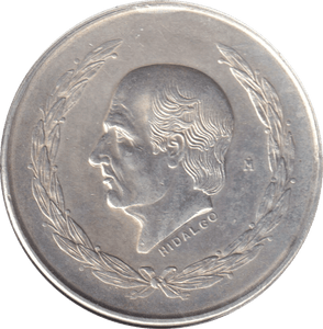 1952 SILVER 5 PESOS MEXICO - SILVER WORLD COINS - Cambridgeshire Coins