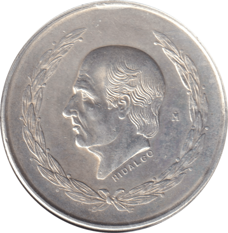 1952 SILVER 5 PESOS MEXICO - SILVER WORLD COINS - Cambridgeshire Coins