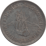 1952 SILVER 5 SHILLING SOUTH AFRICA - SILVER WORLD COINS - Cambridgeshire Coins