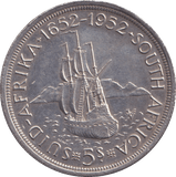1952 SILVER 5 SHILLING SOUTH AFRICA - SILVER WORLD COINS - Cambridgeshire Coins